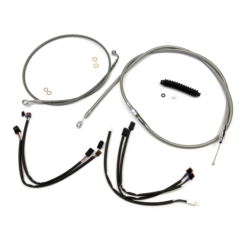 XR Stainless Handlebar Installation Kit 15" - 17" Apes