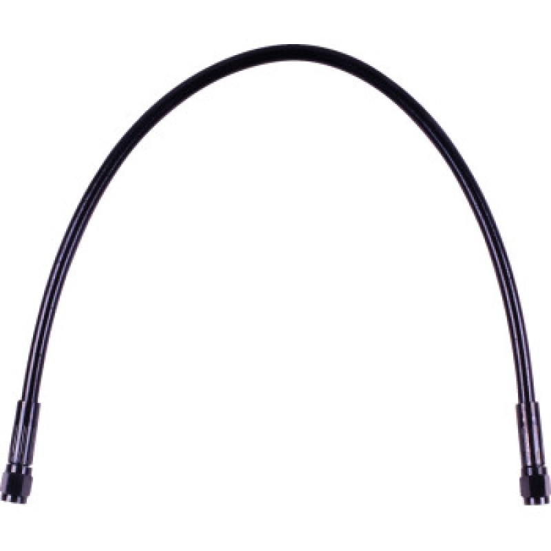 15" XR Universal Brake Line Black w Black Fittings