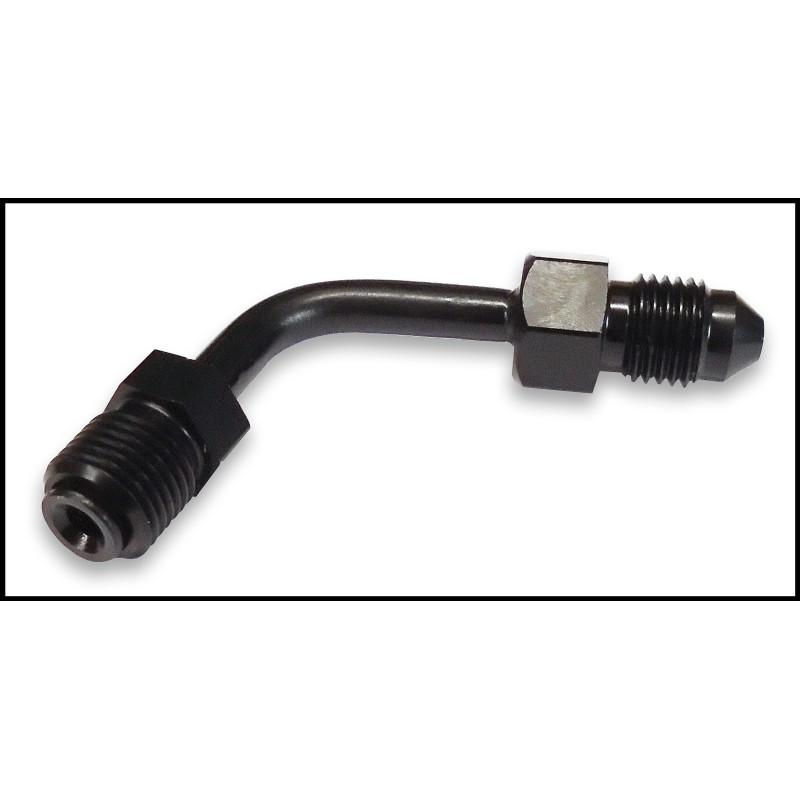 Black ABS Upper DOT Brake Line Adapter