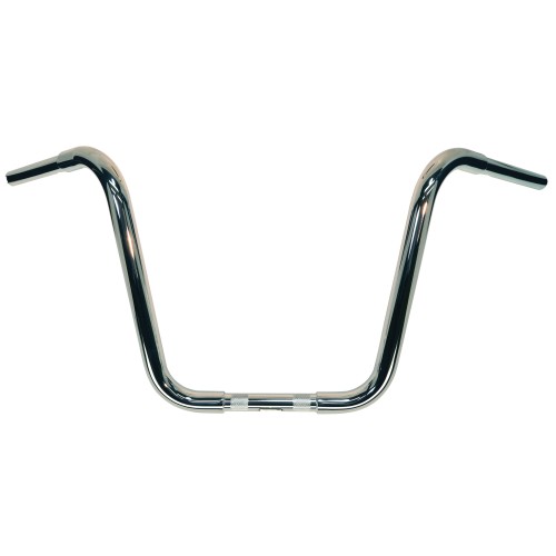 Caliber Ape Hanger Style Handlebar - Chrome 12"