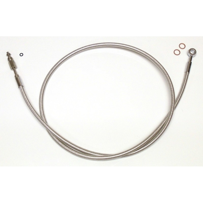 56" Polished Stainless Hydraulic Clutch - 180° 10mm