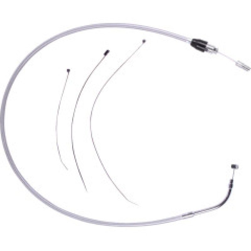 XR OE Style Stainless Steel Quick Connect Upper Clutch Cable