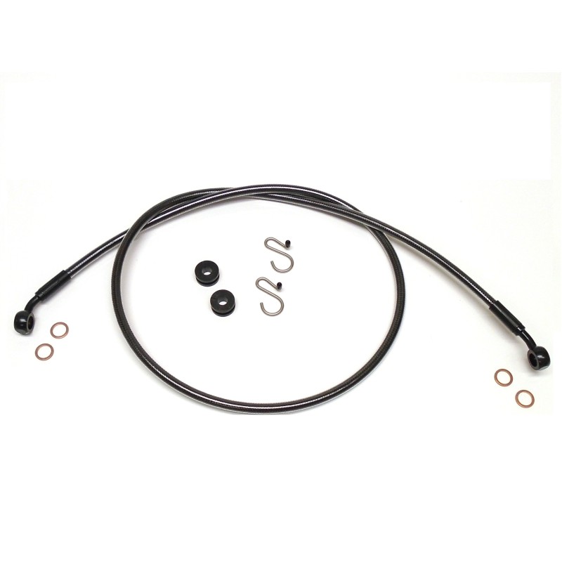 Black Pearl Victory/Indian Brake Line 41" 35° 10mm