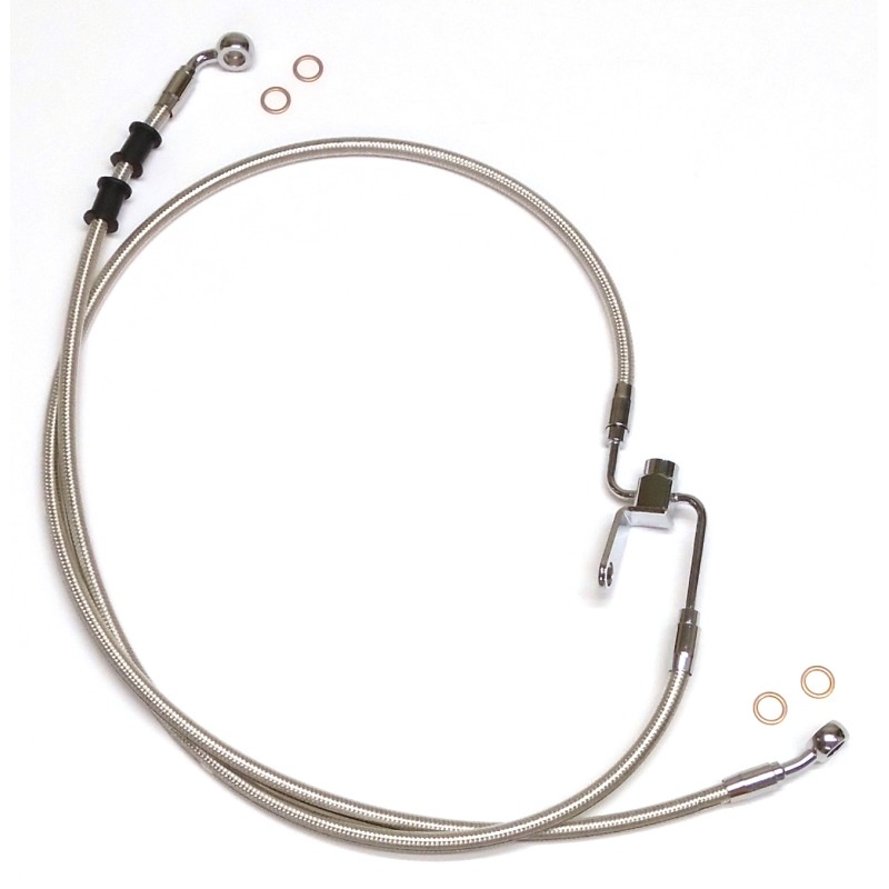 Polished Stainless DOT Rear Brake Kit