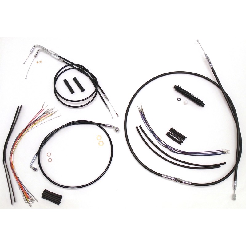 XR OE Style Black Handlebar Installation Kit 12"-14" Apes