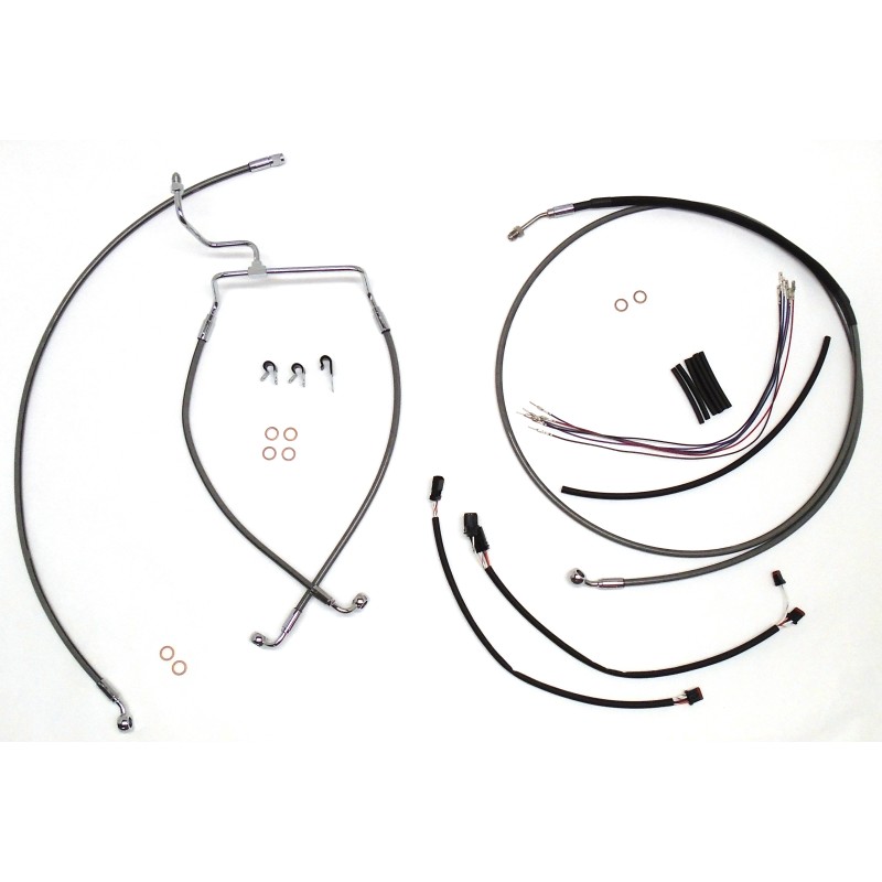 XR Stainless Handlebar Installation Kit 12"-14" Apes