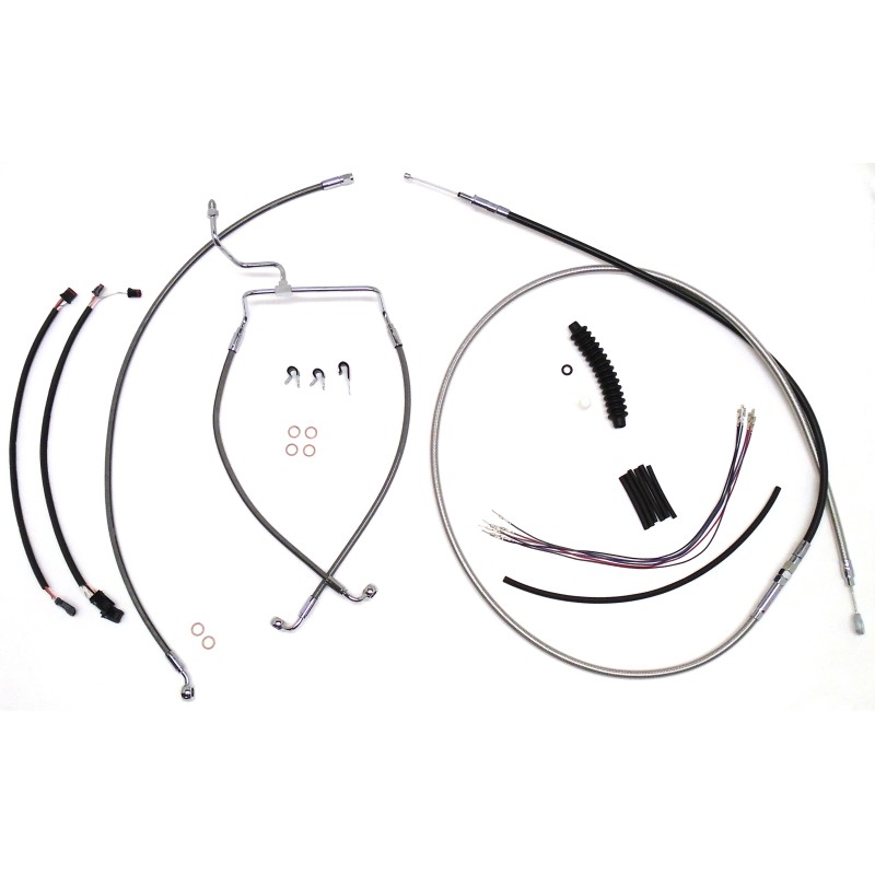 XR Stainless Handlebar Installation Kit 12"-14" Apes