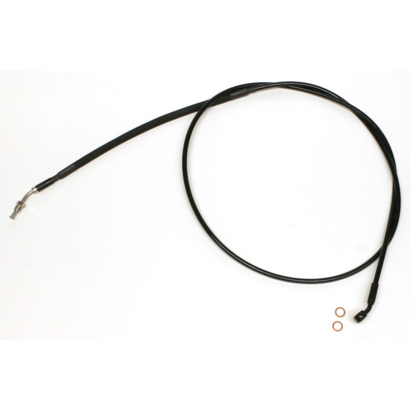 XR Black w/Black Fittings 62" Hydraulic Clutch Line