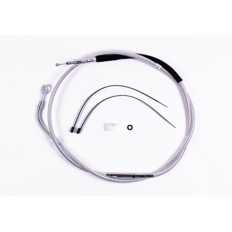 SC Complete clutch cable for 2021+ Batwing Touring Models (w bent tube)
