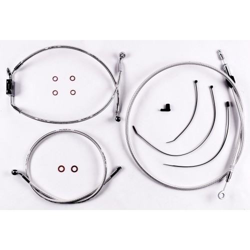 Sterling Chromite II Touring Designer Handlebar Installation Kit 10" Rise