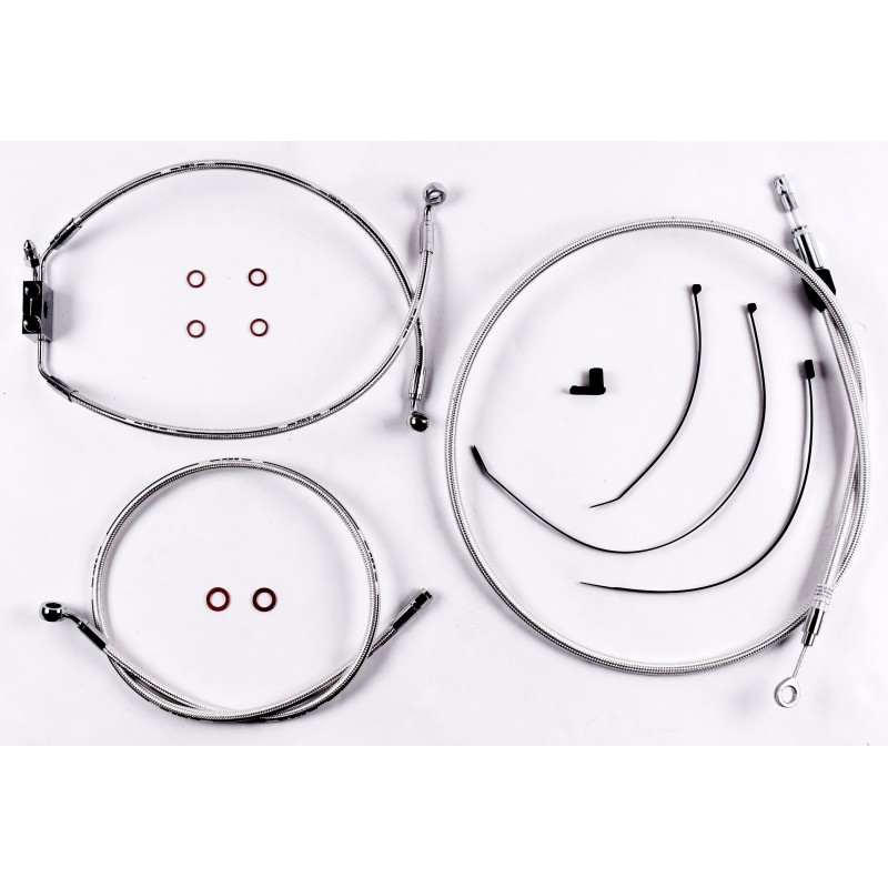Sterling Chromite II Touring Designer Handlebar Installation Kit 10" Rise