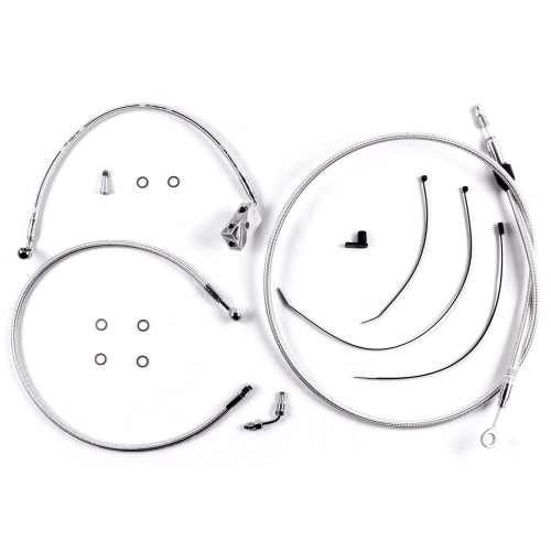 Sterling Chromite II Touring Designer Handlebar Installation Kit 10" Rise
