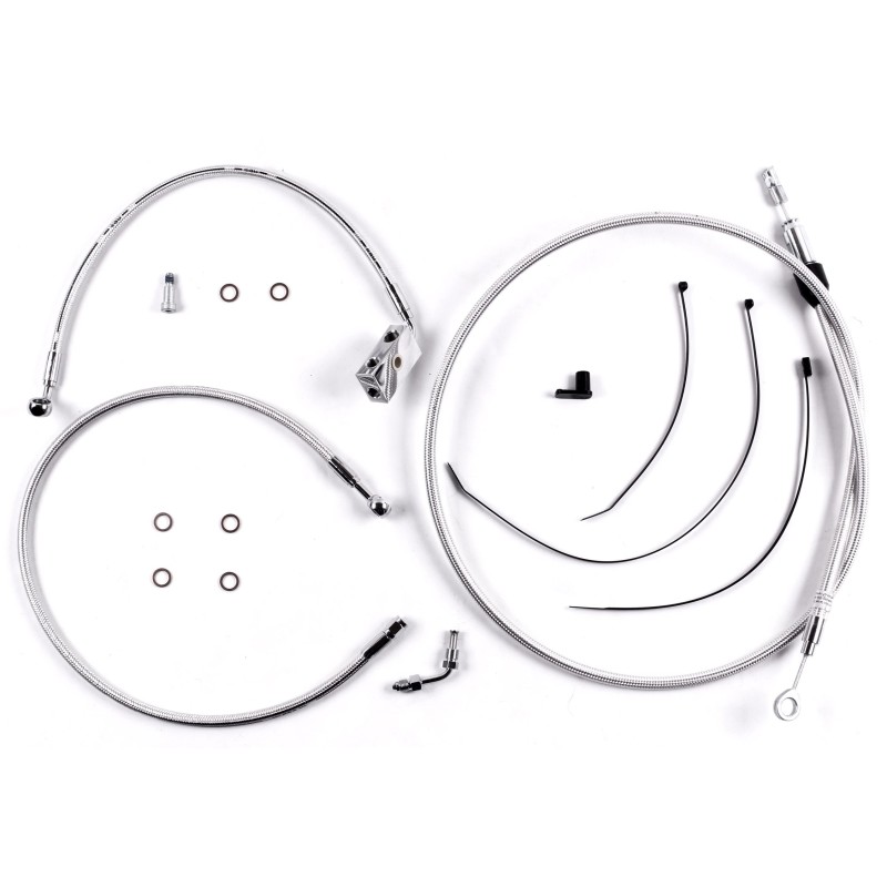 Sterling Chromite II Touring Designer Handlebar Installation Kit 10" Rise