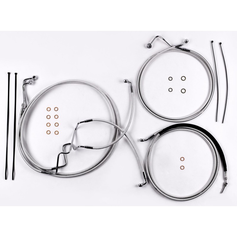 Sterling Chromite II Touring Designer Handlebar Installation Kit 8" Rise