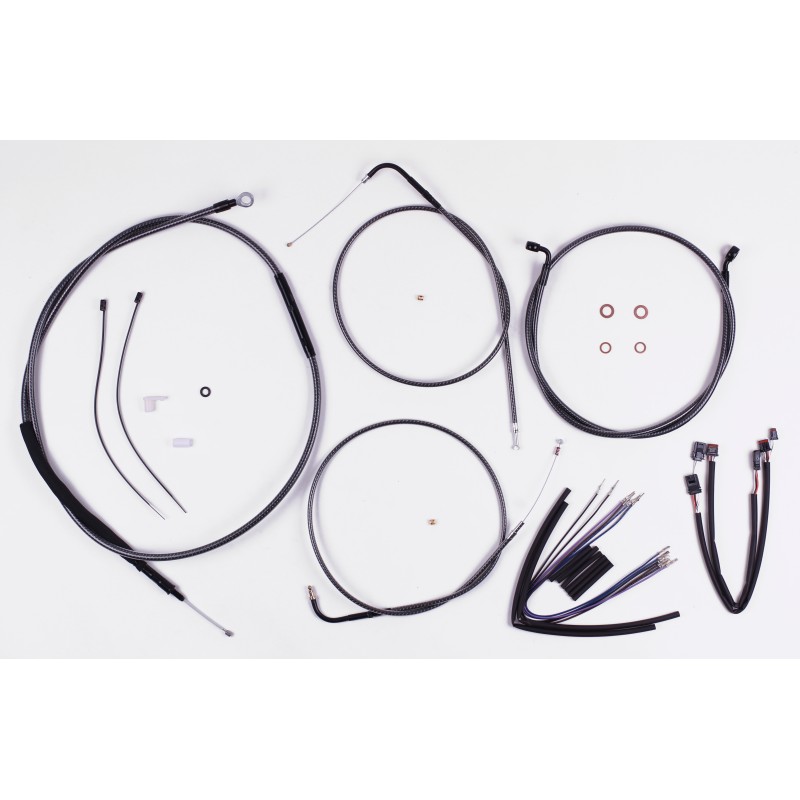KARBONFIBR Dyna Handlebar Installation Kit 15"-17" Apes