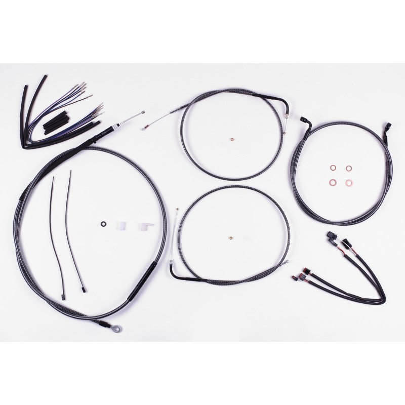 KARBONFIBR Softail Handlebar Installation Kit 18"-20" Apes