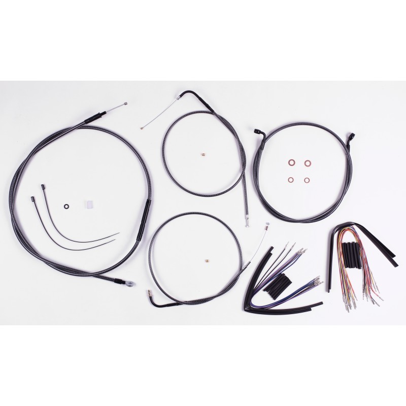 KARBONFIBR Dyna Handlebar Installation Kit 18"-20" Apes