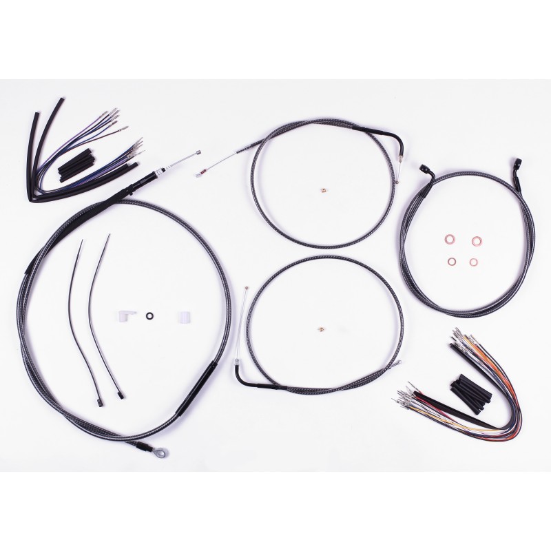 KARBONFIBR Softail Handlebar Installation Kit 18"-20" Apes
