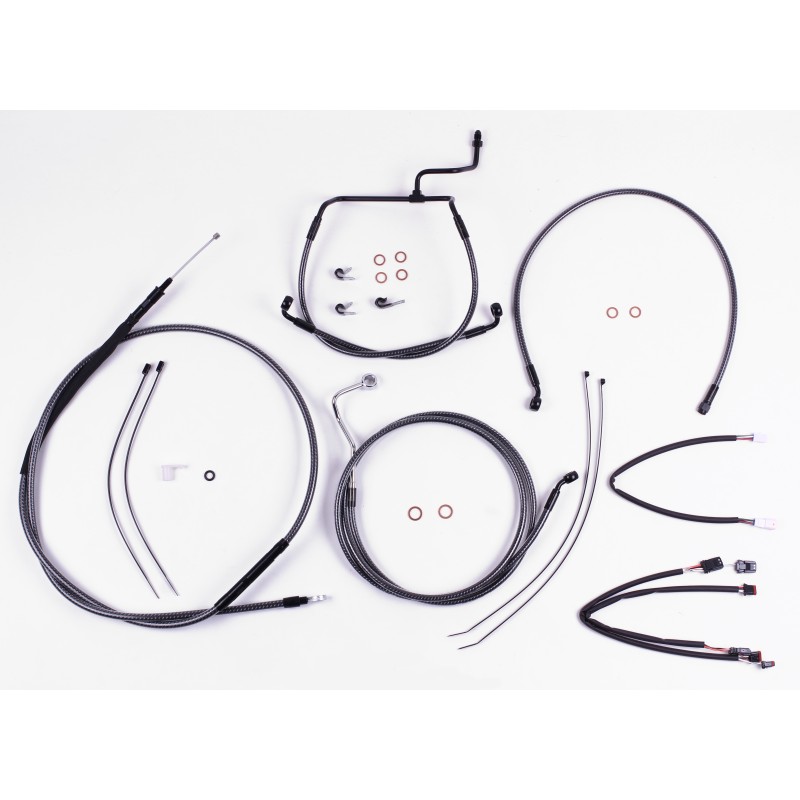 KARBONFIBR Touring Handlebar Installation Kit 18"-20" Apes
