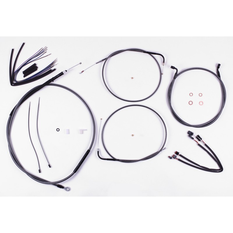 KARBONFIBR Softail Handlebar Installation Kit 12"-14" Apes