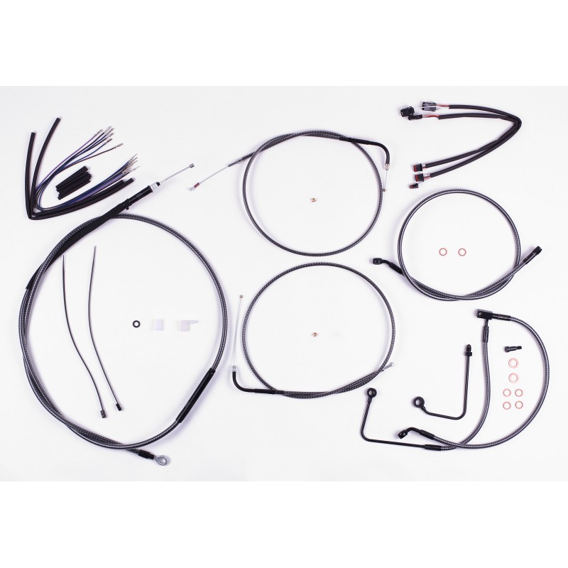 KARBONFIBR Softail Handlebar Installation Kit 18"-20" Apes