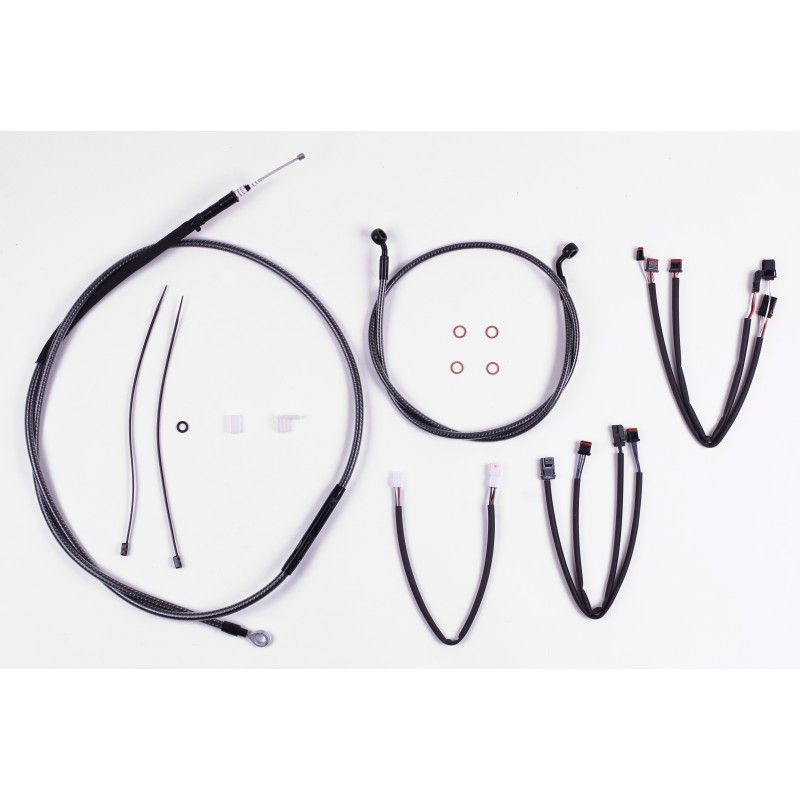 KARBONFIBR Softail Handlebar Installation Kit 12"-14" Ape Hangers