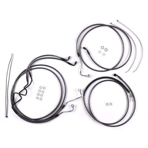 Karbonfibr Touring Designer Handlebar Installation Kit 6" Rise