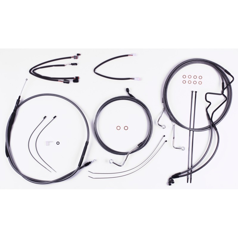 KARBONFIBR Touring Designer Handlebar Installation Kit 12"-14" Apes