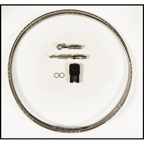 2012 & Older BYO® Stainless Hydraulic Clutch Kit 180° 10mm
