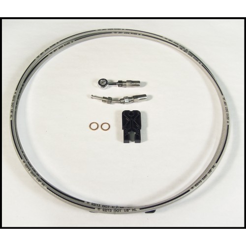 2013-2016 BYO® Stainless Hydraulic Clutch Kit 180° 10mm