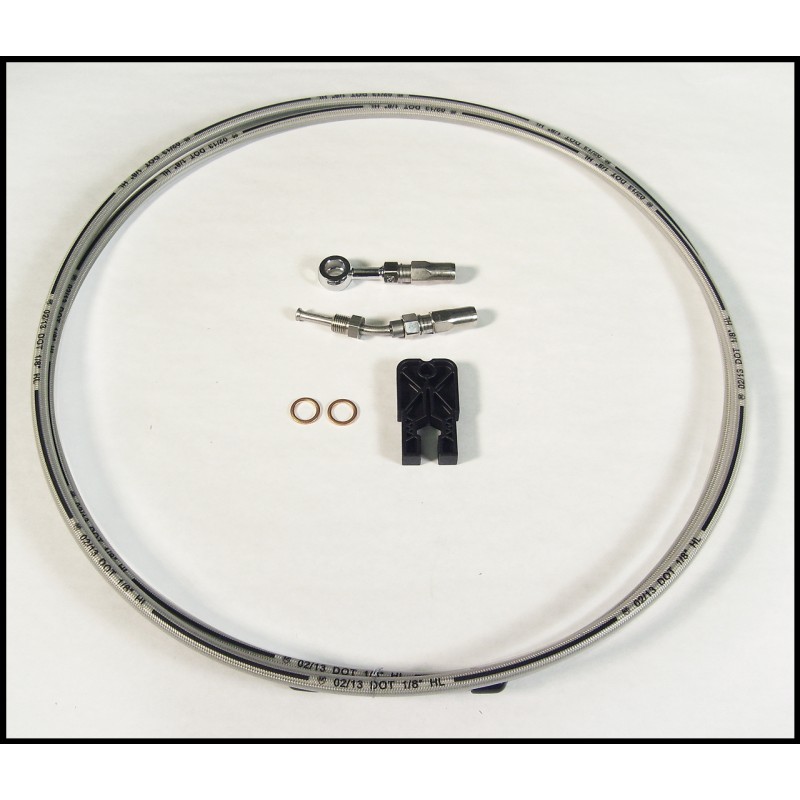 2013-2016 BYO® Stainless Hydraulic Clutch Kit 180° 10mm