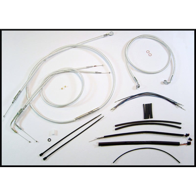 Sterling Chromite II Dyna Handlebar Installation Kit 12"-14" Apes