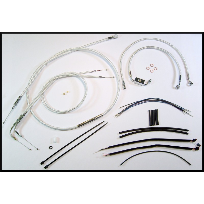 Sterling Chromite II Dyna Handlebar Installation Kit 15"-17" Apes