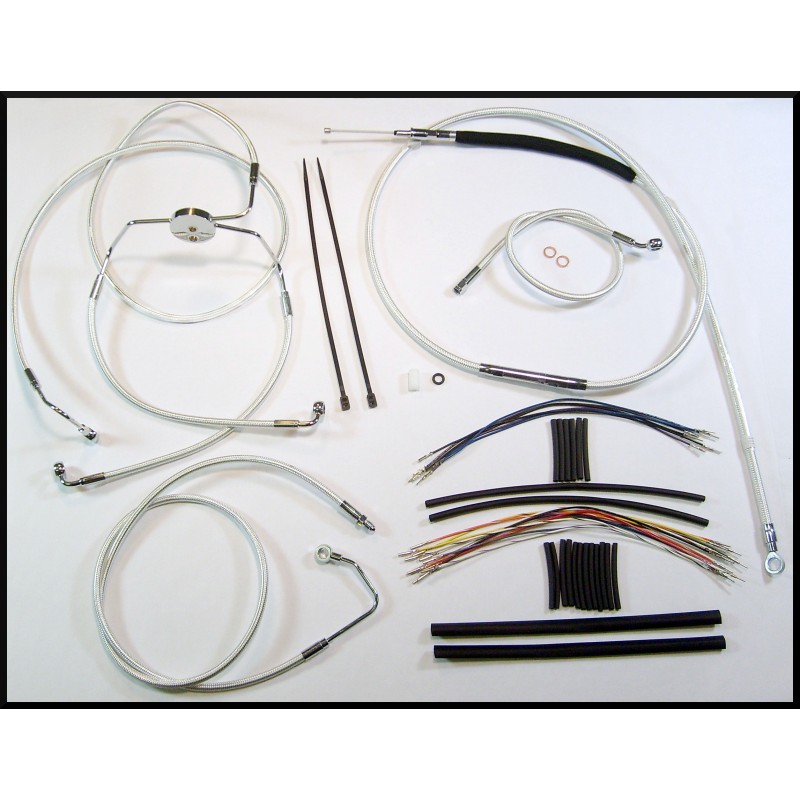 Sterling Chromite II Touring Handlebar Installation Kit 12"-14" Apes