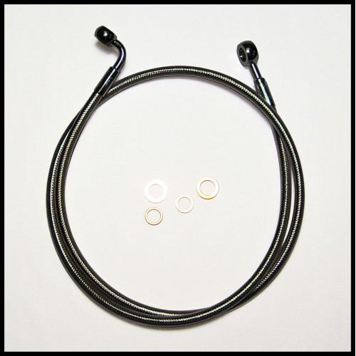 36" Black Pearl E-Z Align Single Front Brake 90° 7/16"