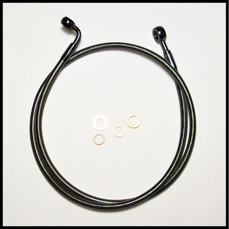 36" Black Pearl E-Z Align Single Front Brake 90° 7/16"