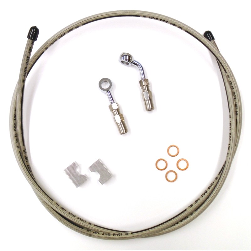 BYO® 3' Brake Line Kit Single Disc