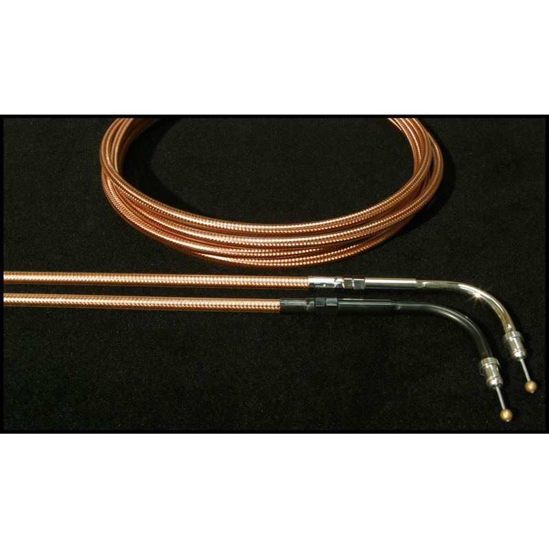 Copper Canyon Idle-Cruise Cable Alt Length w. Black Fittings