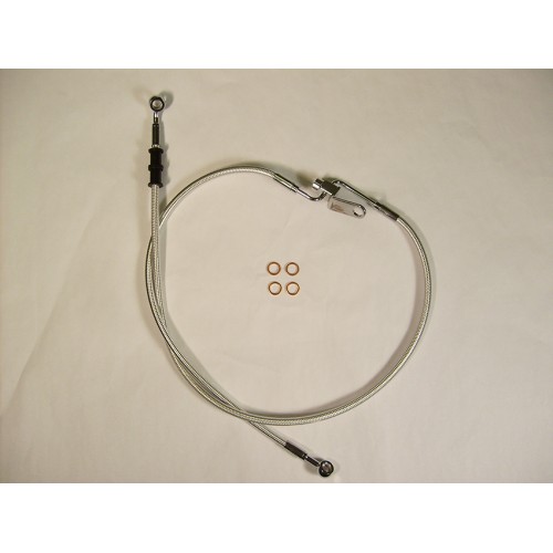 Polished Stainless DOT Rear Brake Kit