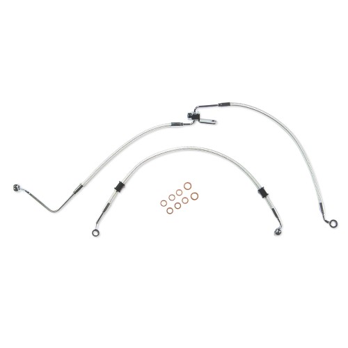 Polished Stainless ABS Rear Brake Kit - Softail models