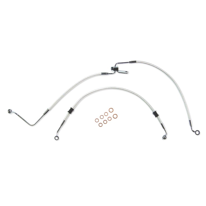 Polished Stainless ABS Rear Brake Kit - Softail models