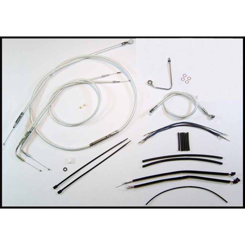 Sterling Chromite II Softail Handlebar Installation Kit 15"-17" Apes