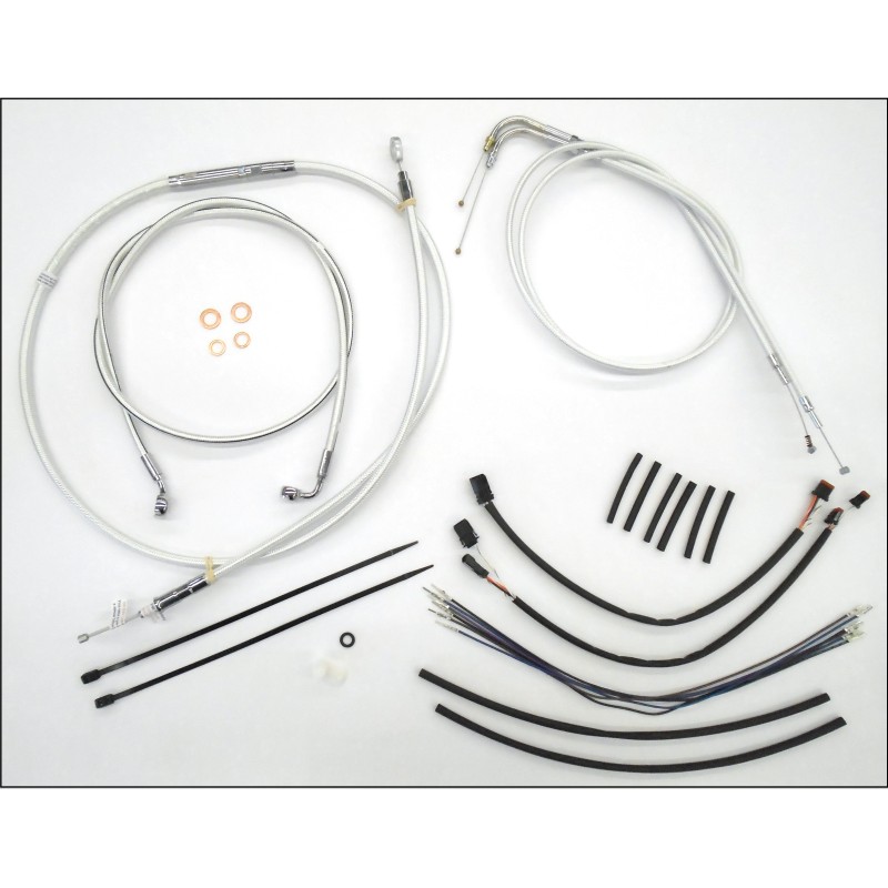 Sterling Chromite II Sportster Handlebar Installation Kit - 10"-12" Ape Hangers