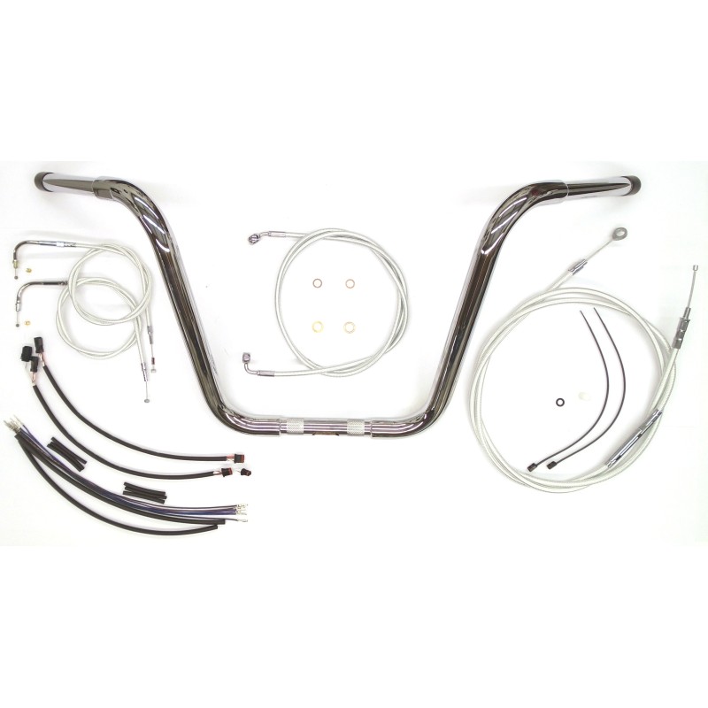 12” Sterling Chromite II Caliber Ape Bar w/Installation Kit