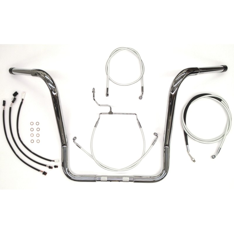 12” Sterling Chromite II Caliber Handlebar w/Installation Kit