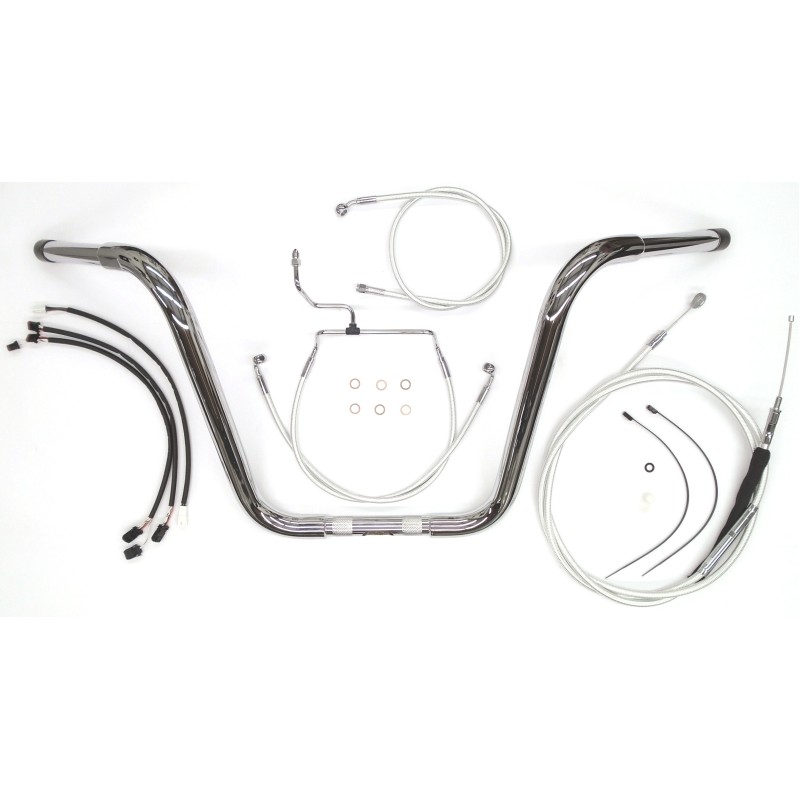 14” Sterling Chromite II Caliber Handlebar w/Installation Kit
