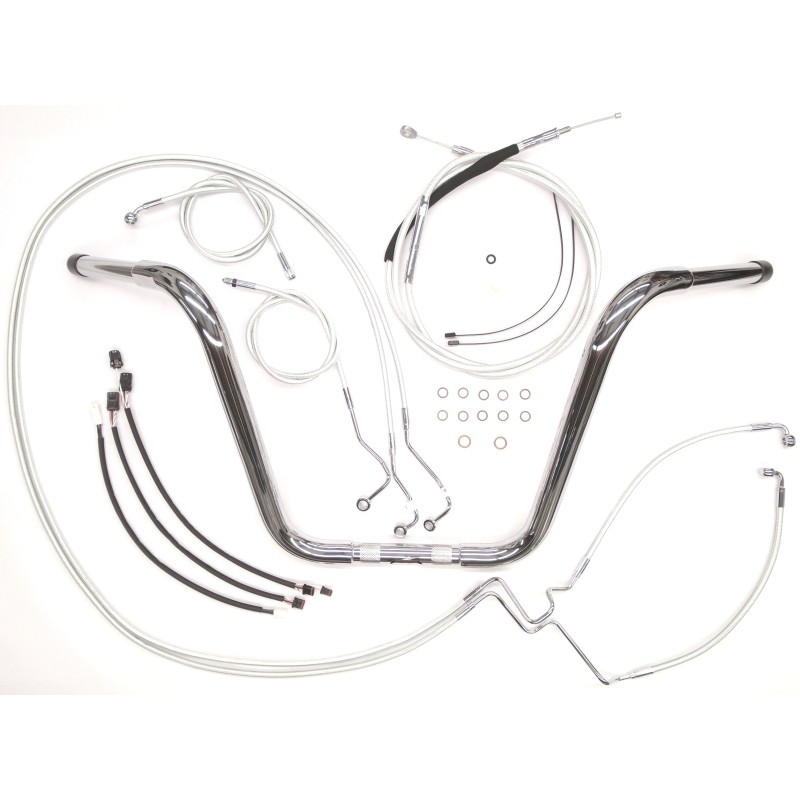 12” Sterling Chromite II Caliber Handlebar w/Installation Kit