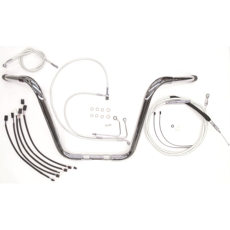 12” Sterling Chromite II Caliber Ape Bar w/Installation Kit