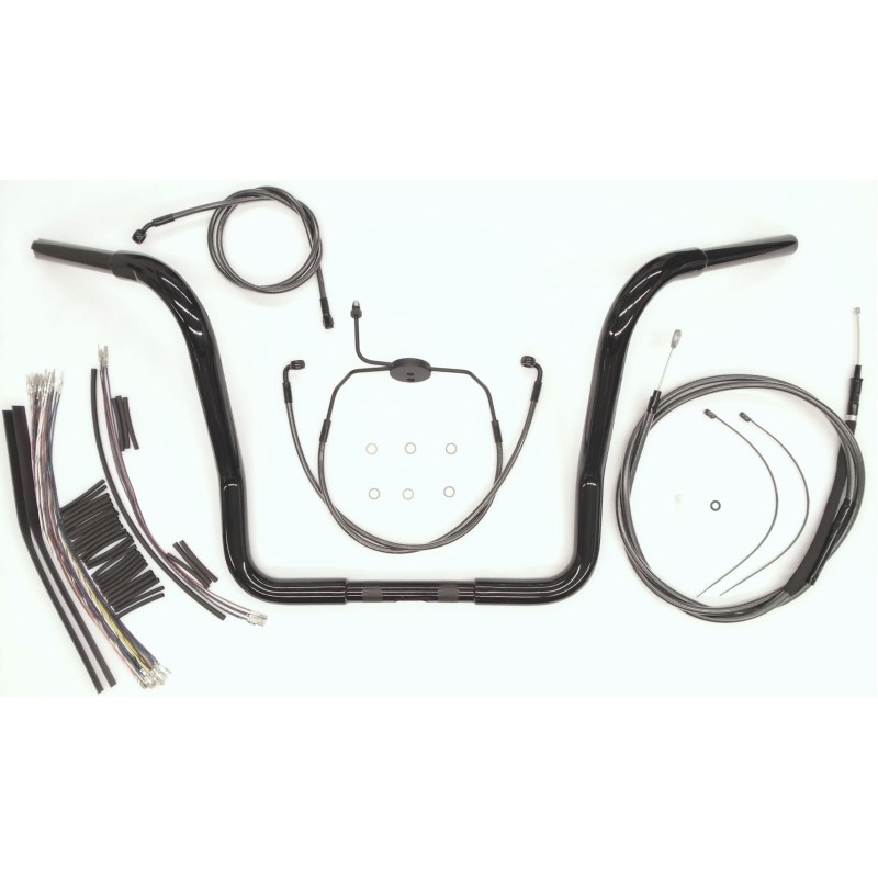 12” Black Pearl Caliber Bagger Bar w/Installation Kit