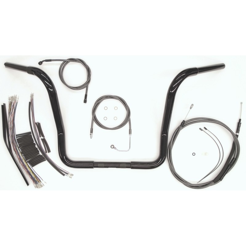 12” Black Pearl Caliber Bagger Bar w/Installation Kit